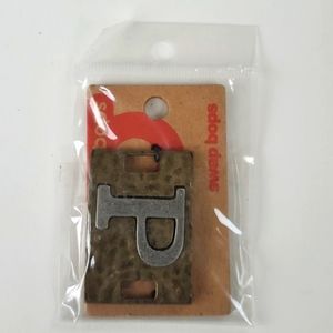 Boutique Swap Bops Adornment Charm Large Rectangle P Any Necklace or Bracelet